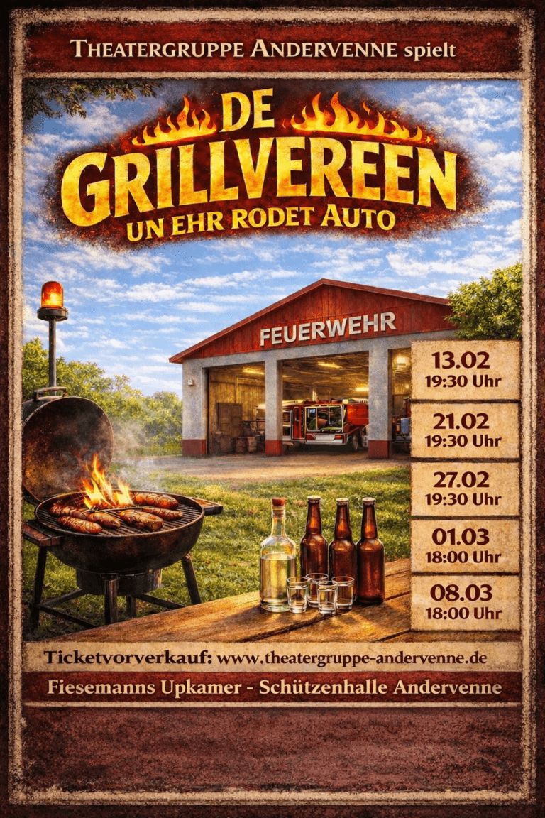 De Grillvereen un ehr rodet Auto
